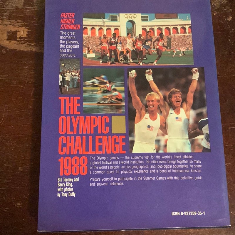 THE OLYMPIC CHALLENGE: 1988- SIGNED 1st/1st TPB