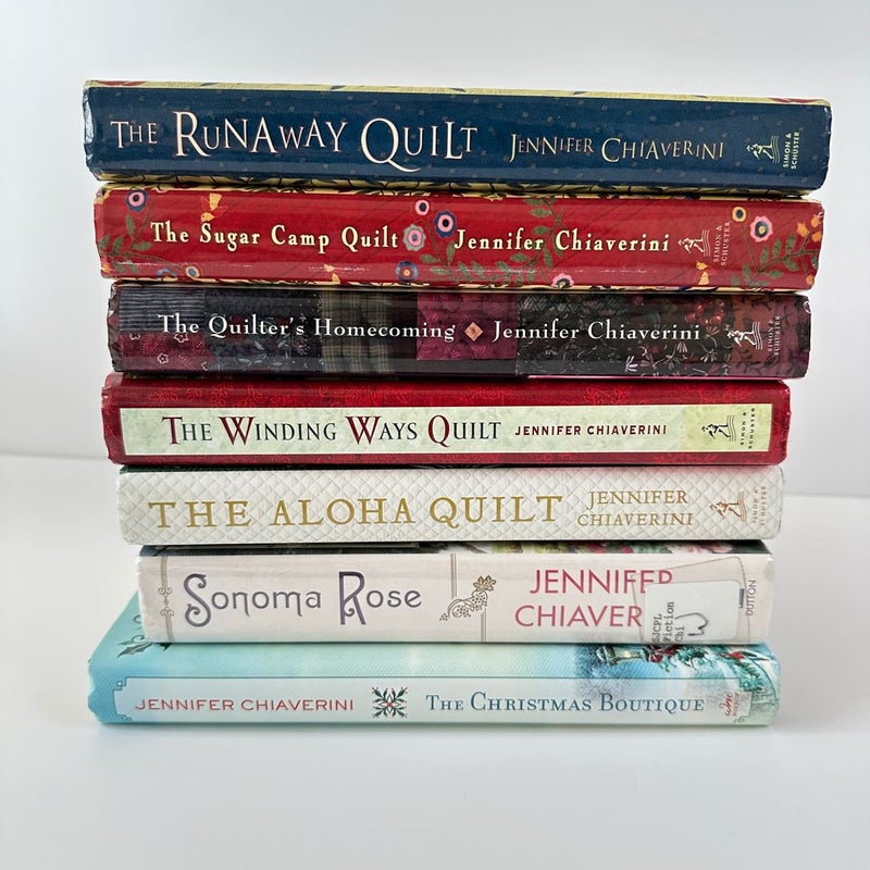 Elm Creek Quilts series book bundle, 7 books