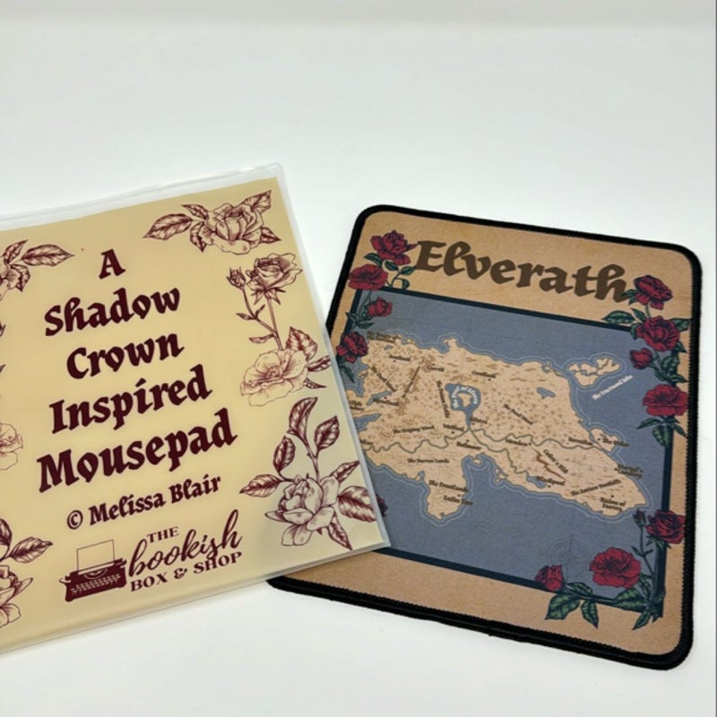 A shadow crown mousepad