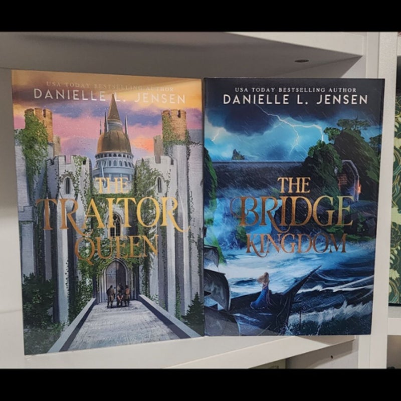 Dirty Diction The Bridge Kingdom Box Set Danielle L. Jensen Signed Bookplates