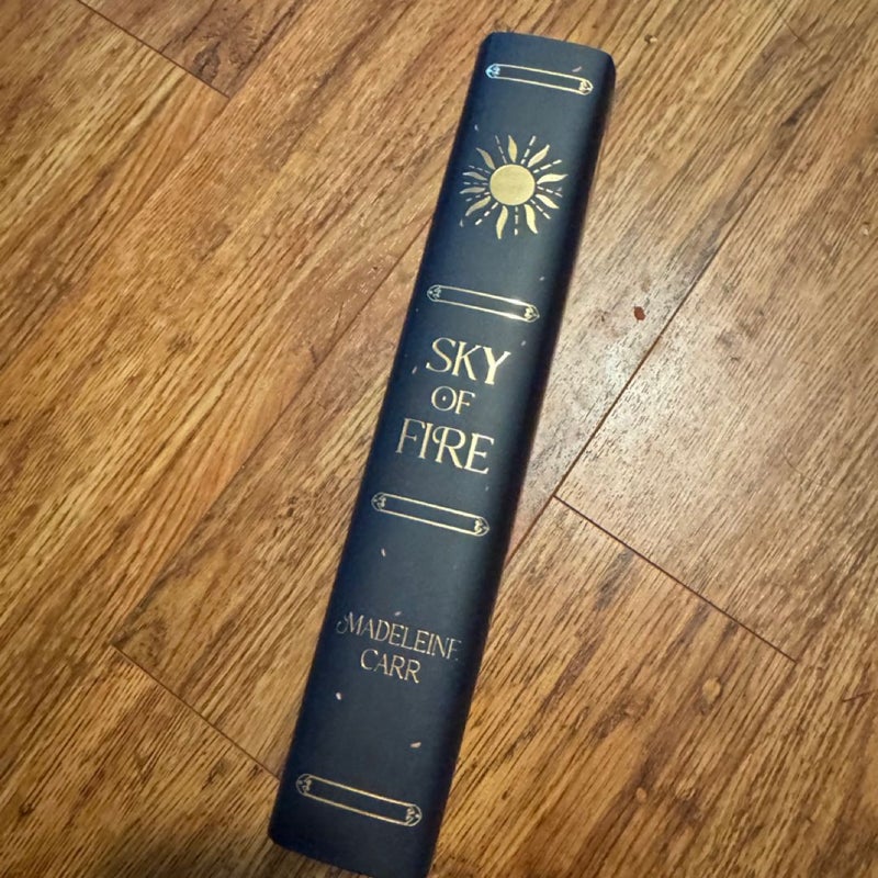 Sky of fire Page and wick signed 