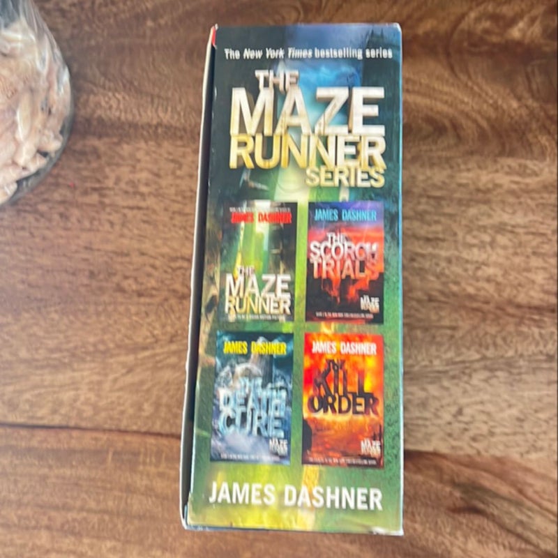 The Maze Runner Series (4-Book)