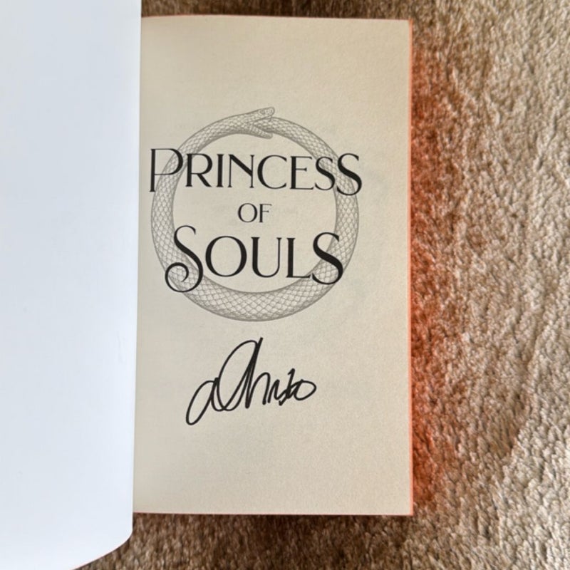 Princess of Souls *Fairyloot Exclusive Paperback Edition* *Hand Signed*