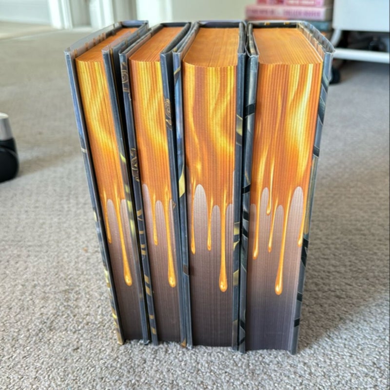 Th Plated Prisoner books 1-4 special editions