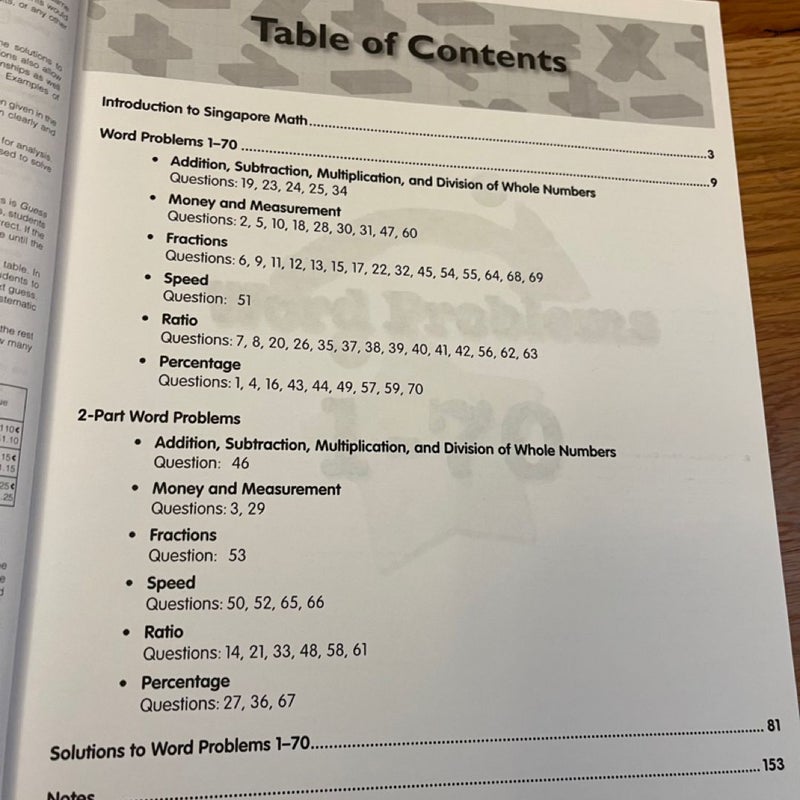 Singapore Math Level 6