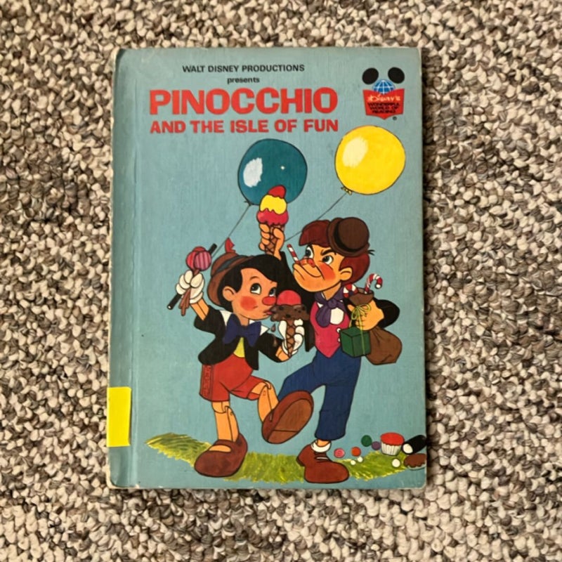 Walt Disney Productions Presents Pinocchio and the Isle of Fun