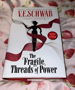 The Fragile Threads of Power UK Hardcover Signed 