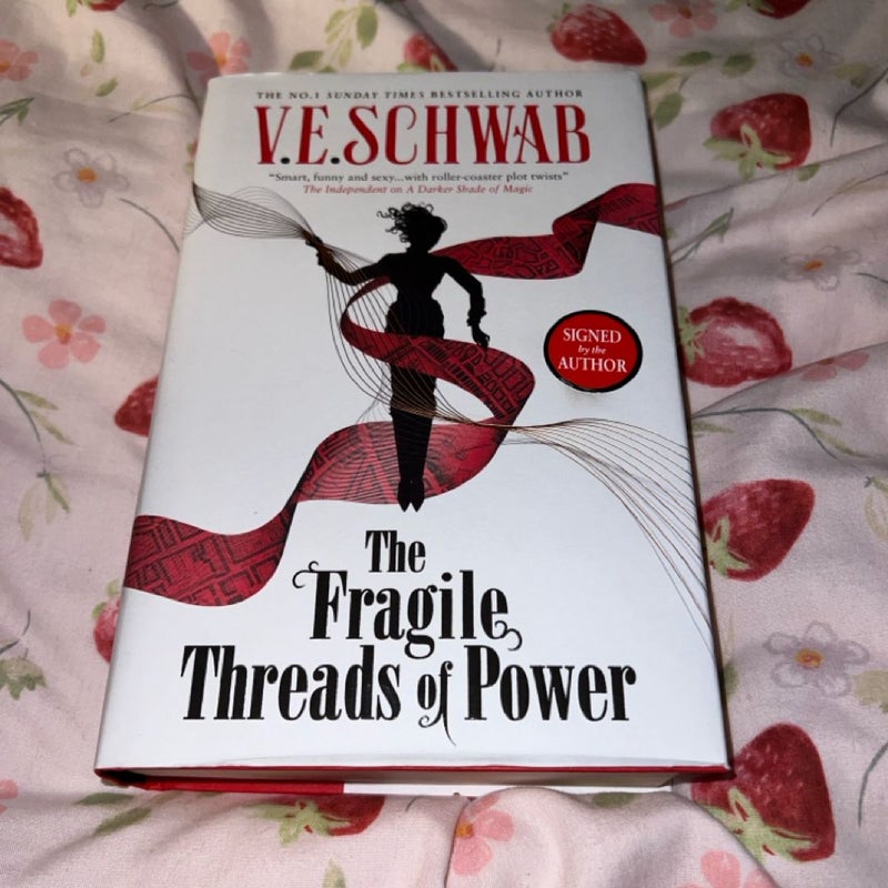 The Fragile Threads of Power UK Hardcover Signed 