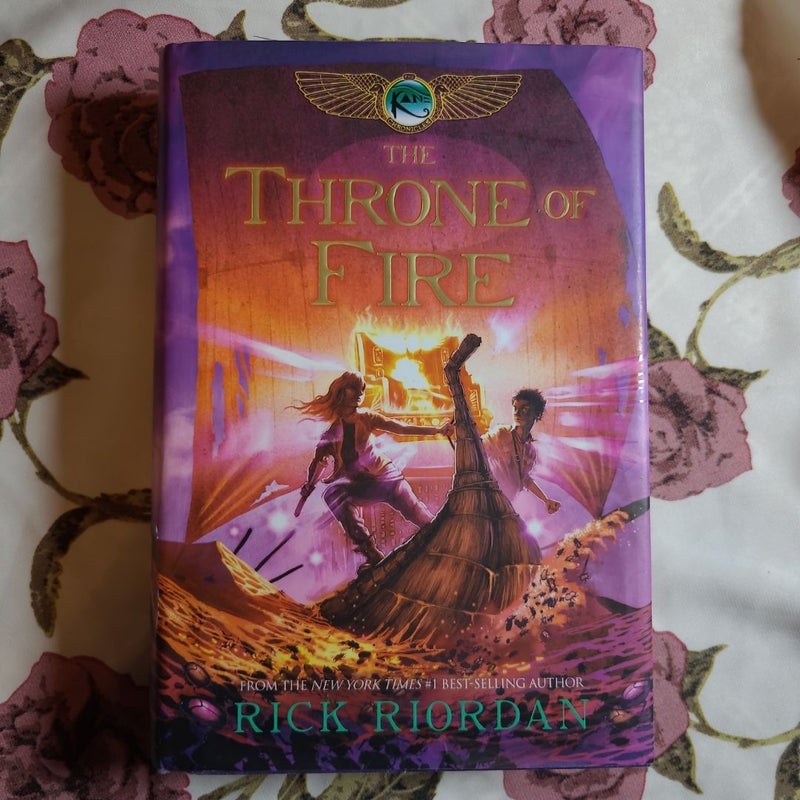 Kane Chronicles, the, Book Two the Throne of Fire (Kane Chronicles, the, Book Two) (First Edition)