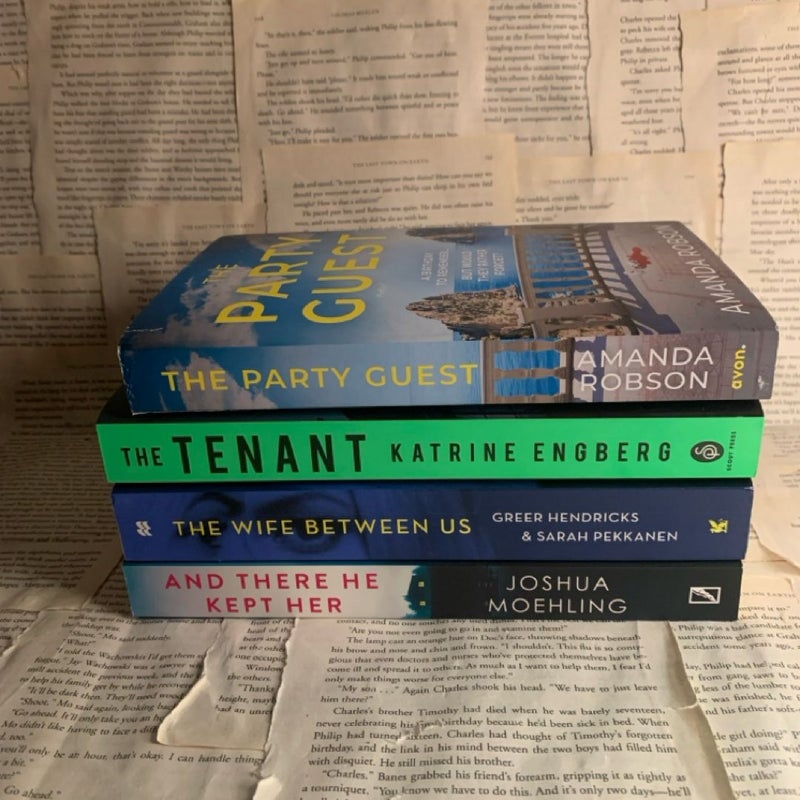 Mystery/Thriller Book Bundle