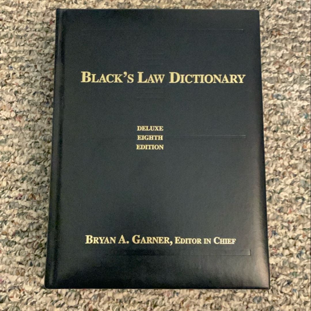 Black's Law Dictionary