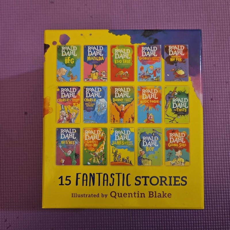 Roald Dahl 15-Book Boxed Set-PROP-RMS