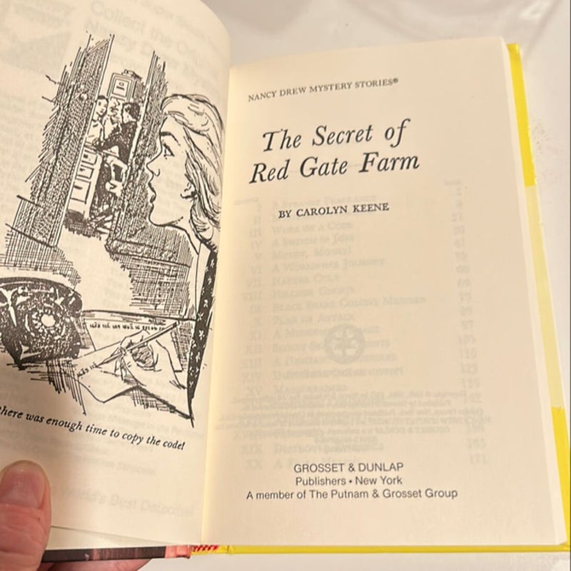 Nancy Drew 06: the Secret of Red Gate Farm