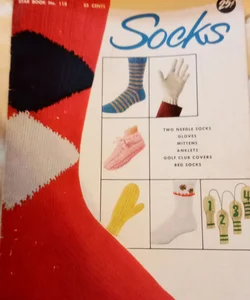 Socks Vintage 1955 knitting booklet