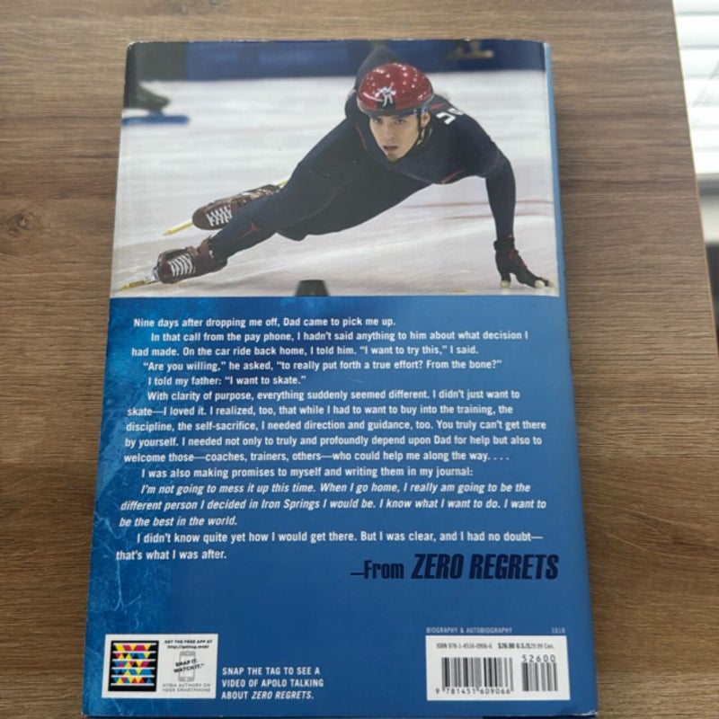 Zero Regrets (Signed Copy)