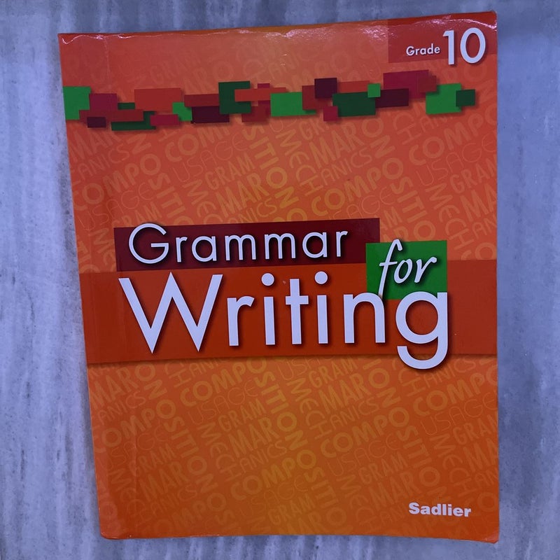 Grammar for Writing