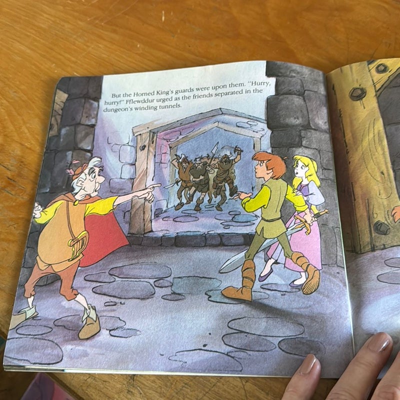 Disney’s The Black Cauldron: Taran and the Fairfolk/Taran’s Magic Sword