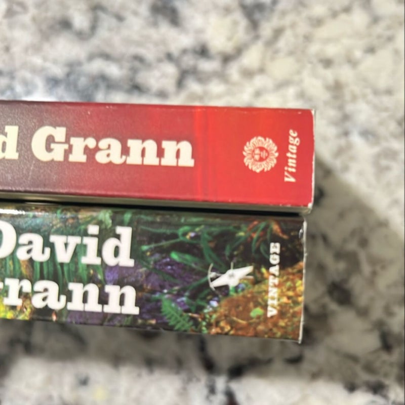 Lot of 2 David Grann: The Lost City of Z/Killers of the Flower Moon