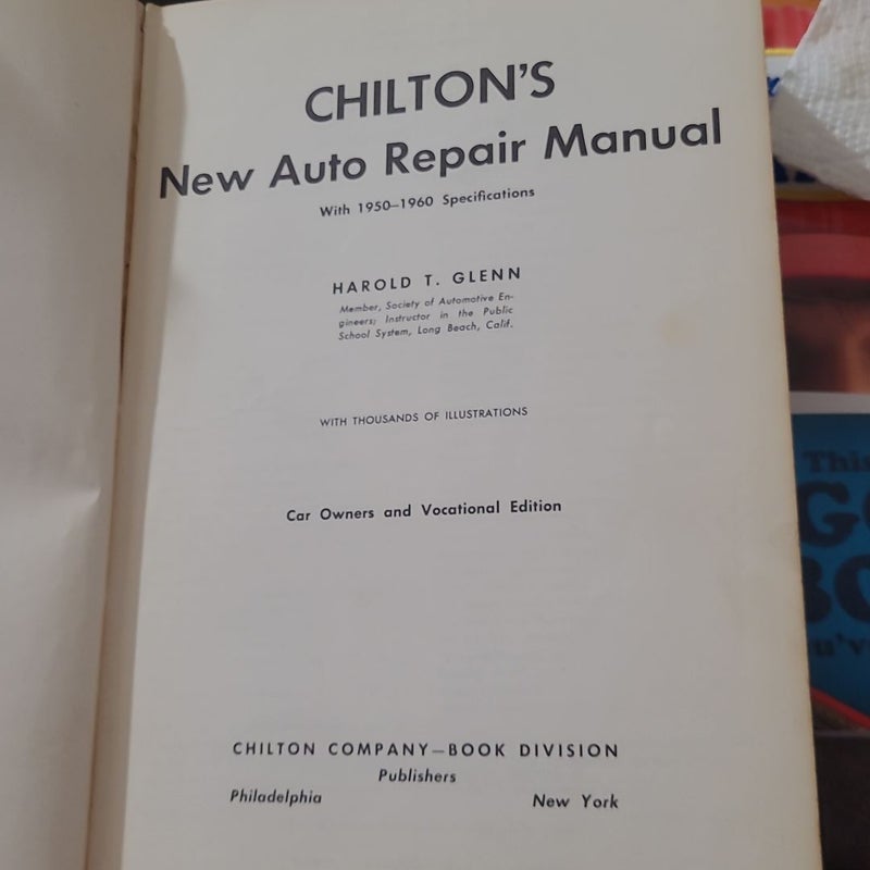 Chiltons New Auto Repair Manual