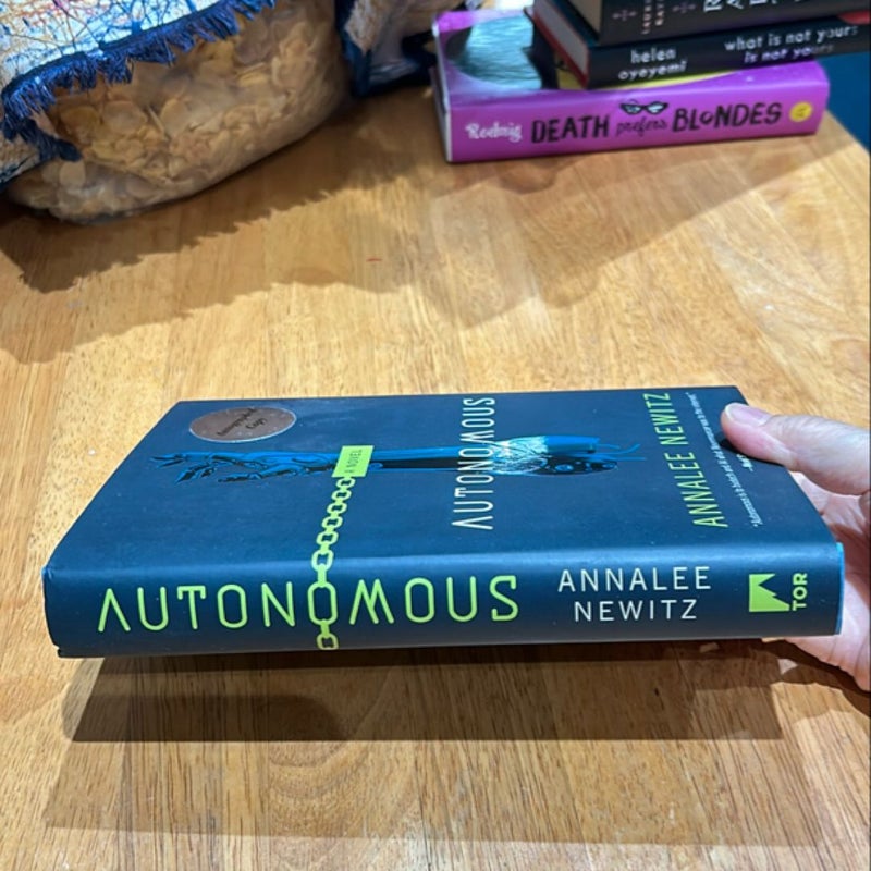 Signed 1st Ed /1st * Autonomous