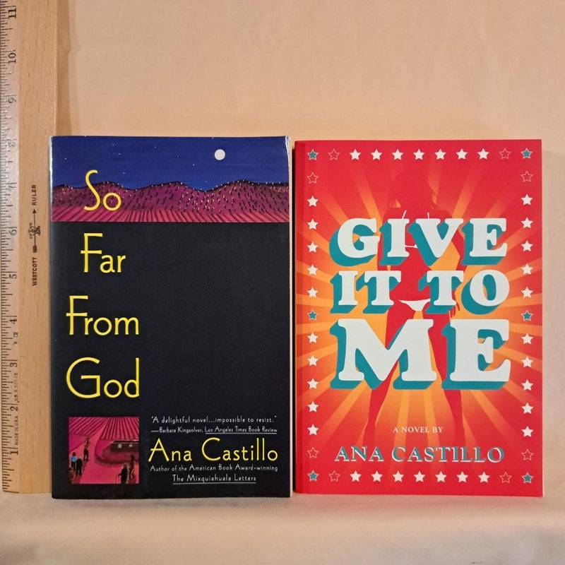 Ana Castillo signed Bundle