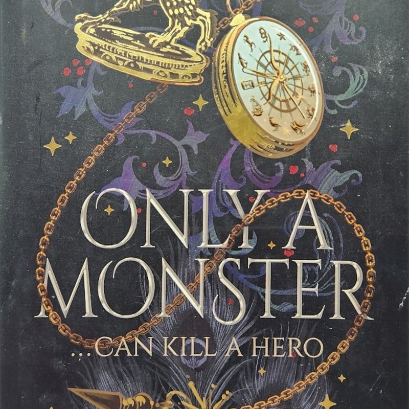 FairyLoot Signed Special Edition - Only a Monster by Vanessa Len Painted Edges