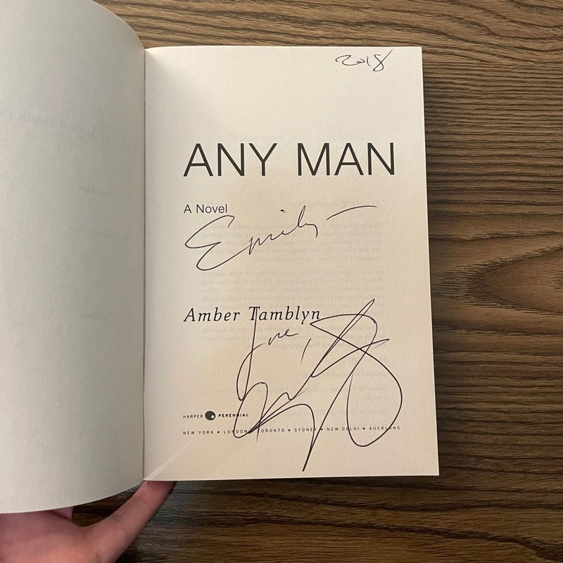 Signed! Any Man