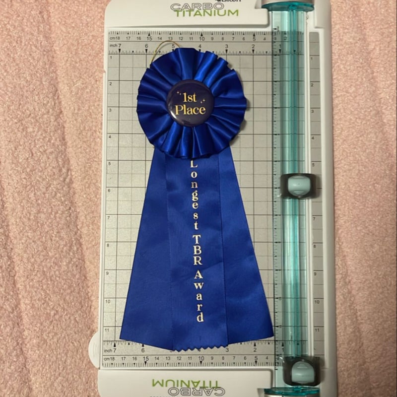 LitJoy Longest TBR Ribbon 1st Place