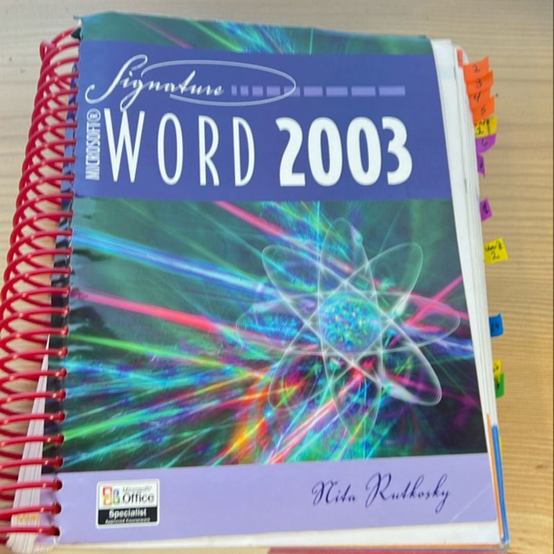 Microsoft Word 2003