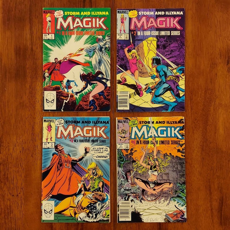 Magik (Storm and Illyana) Limited Series #1-4