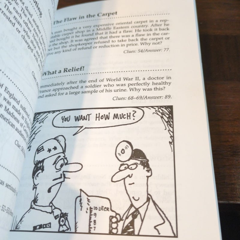 Perplexing Lateral Thinking Puzzles