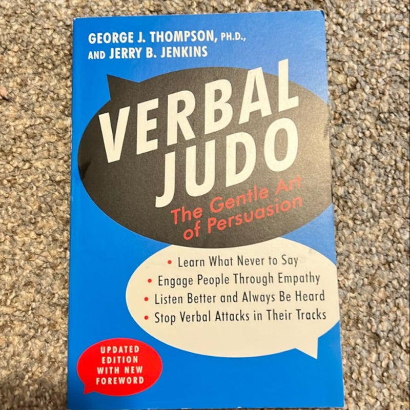 Verbal Judo, Second Edition