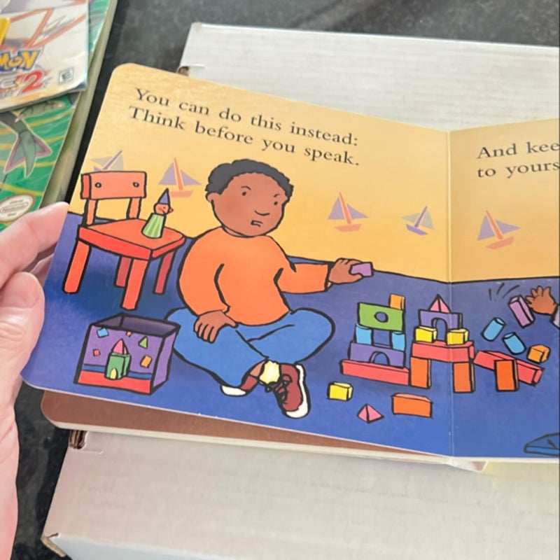 Words Are Not for Hurting Board Book