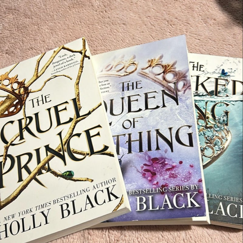 The Cruel Prince books 1-3