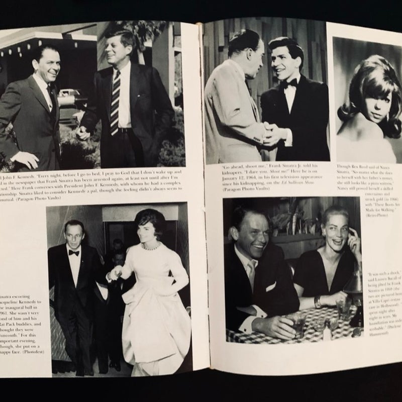 Kennedy Old Hollywood Sinatra Jacqueline Kennedy Onassis History Book Lot ~