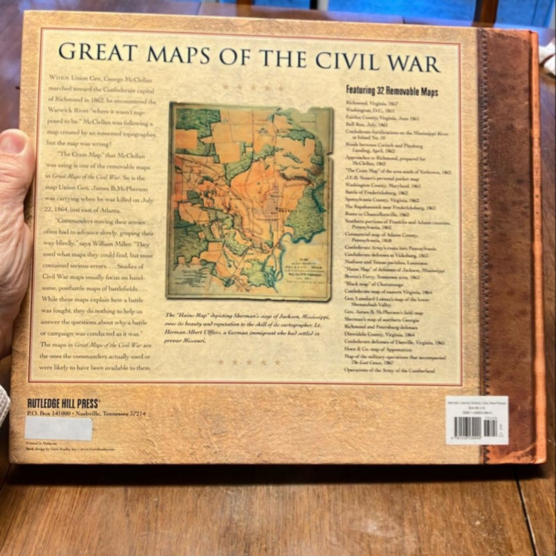 Great Maps of the Civil War