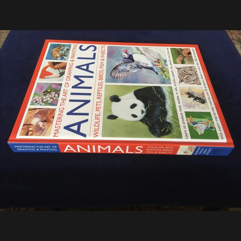 Mastering the Art of Drawing and Painting Animals : Wildlife, Pets, Reptiles, Birds, Fish and Insects 