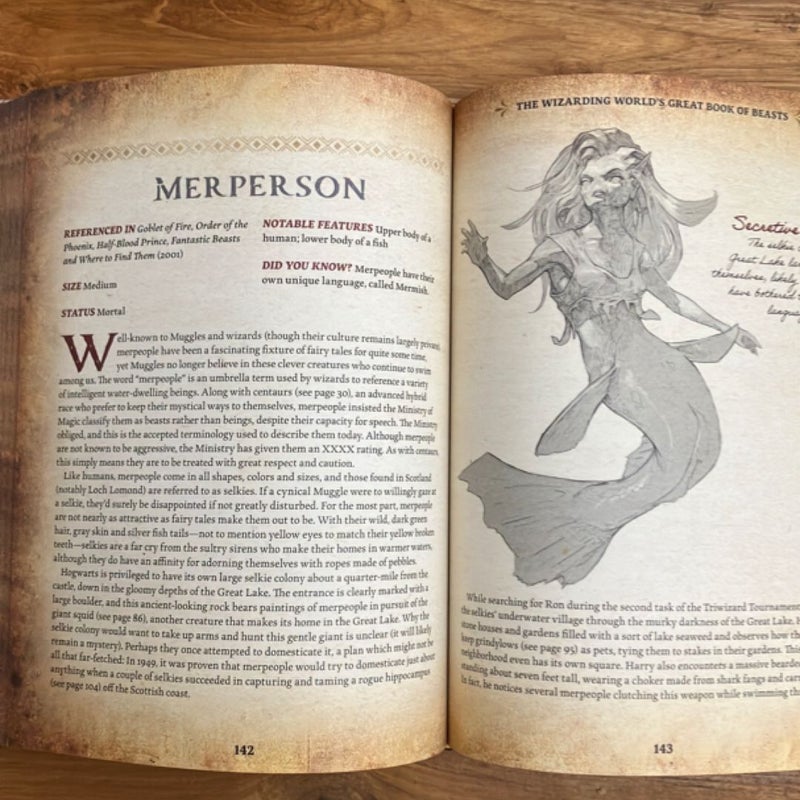 The Wizarding World's Great Book of Beasts