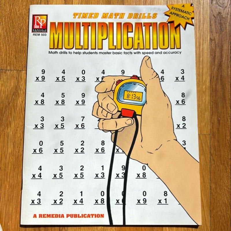 Timed Math Drills Multiplication 