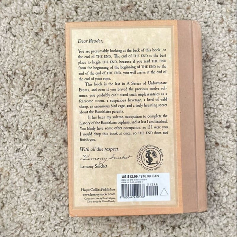 A Series of Unfortunate Events #13: the End