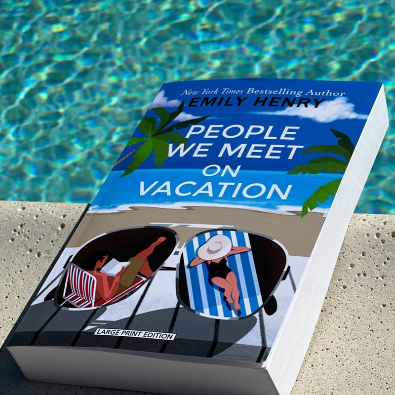 OOP Special Edition Limited Large Print People We Meet On Vacation 