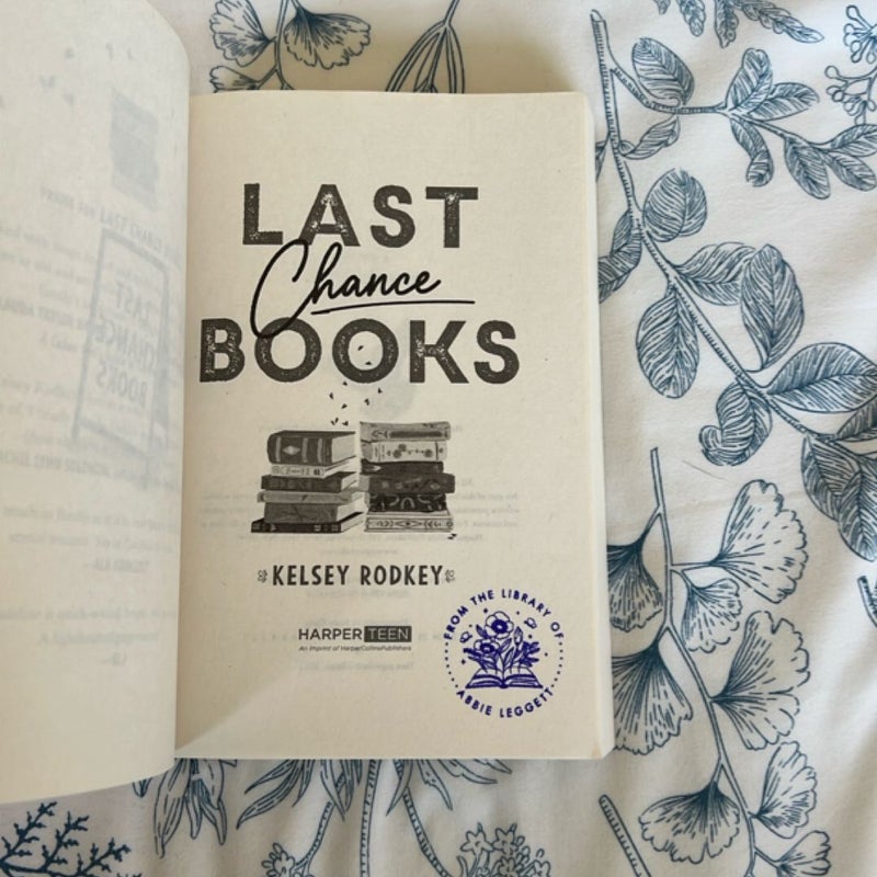 Last Chance Books