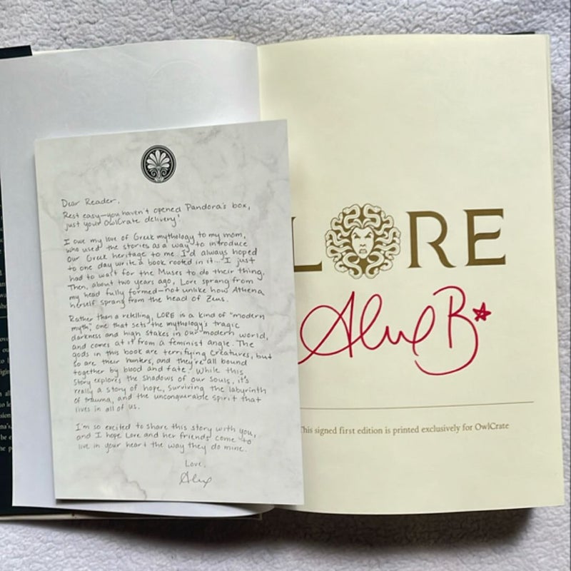 Lore (Owlcrate)