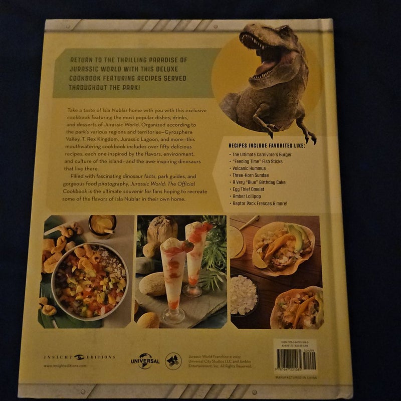 Jurassic World: the Official Cookbook