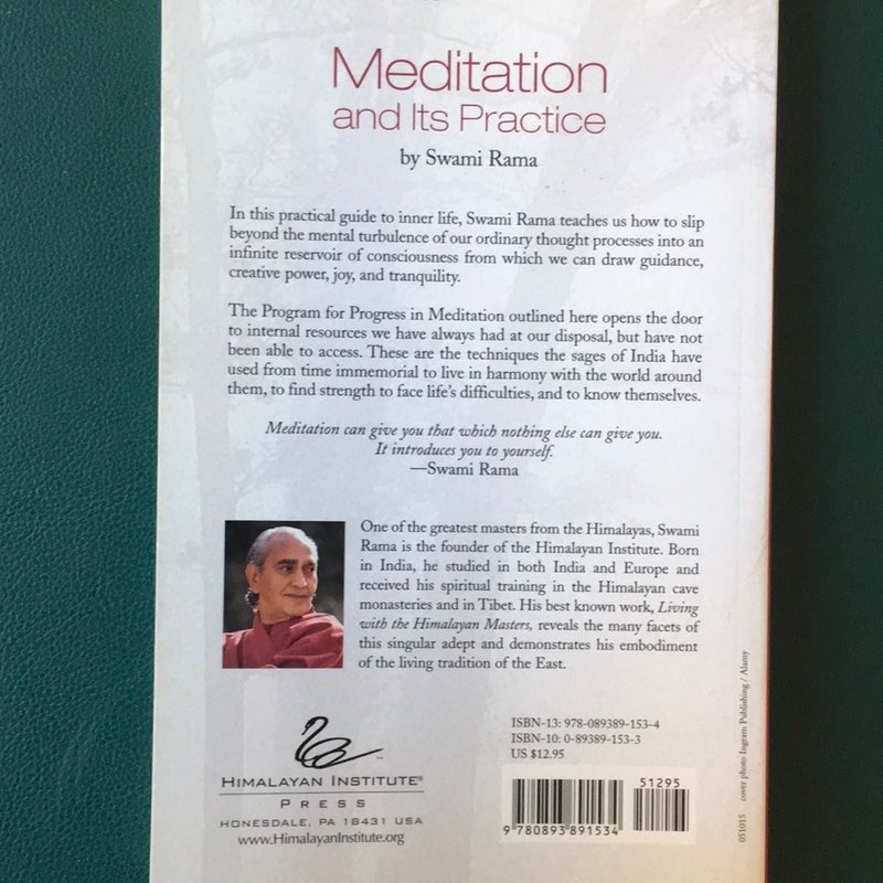Meditation and Its Practice