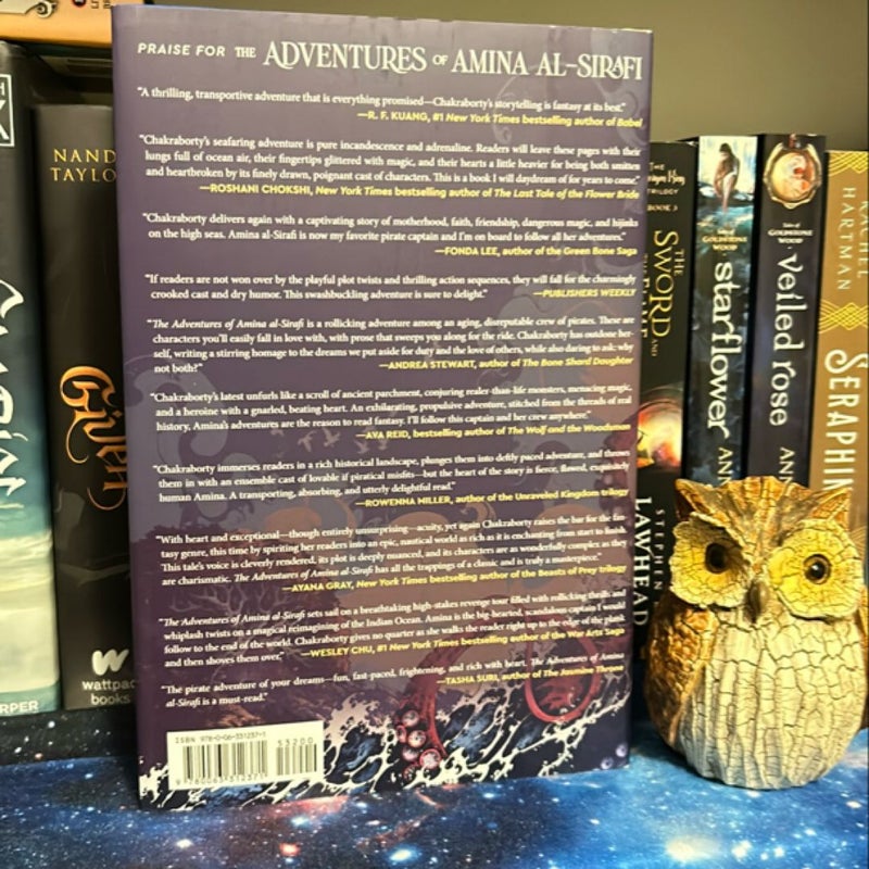 The Adventures of Amina Al-Sirafi SIGNED *Barnes & Noble* exclusive