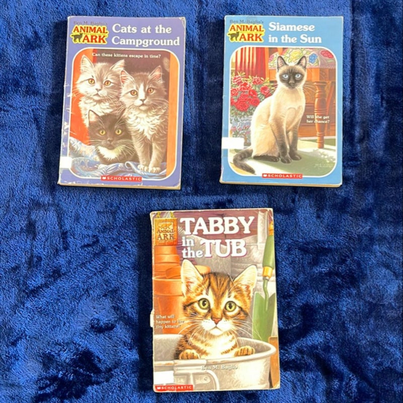 BOOK BUNDLE: Cats at the Campground, Tabby in the Tub and Siamese in the Sun