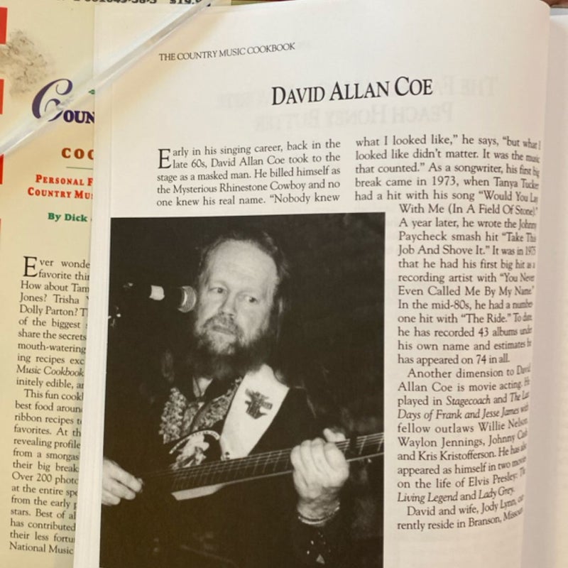 The Country Music Cookbook