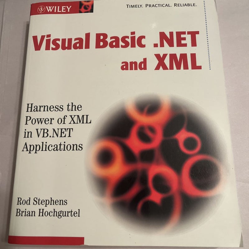 Visual Basic.NET and XML