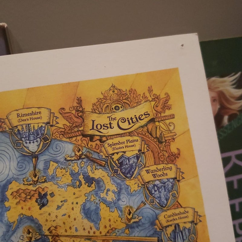 Keeper of the Lost Cities map art print from the pre-order giveaway
